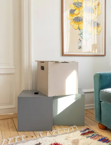 Contenitore Cube Storage - Beige - Nofred