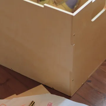 Contenitore Cube Storage - Betulla - Nofred