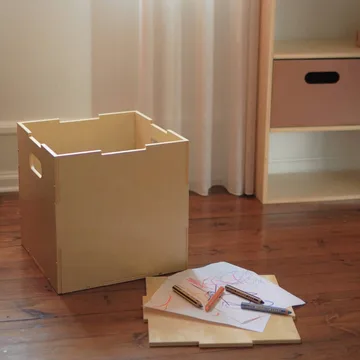Contenitore Cube Storage - Betulla - Nofred