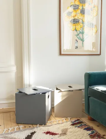 Contenitore Cube Storage - Verde oliva - Nofred