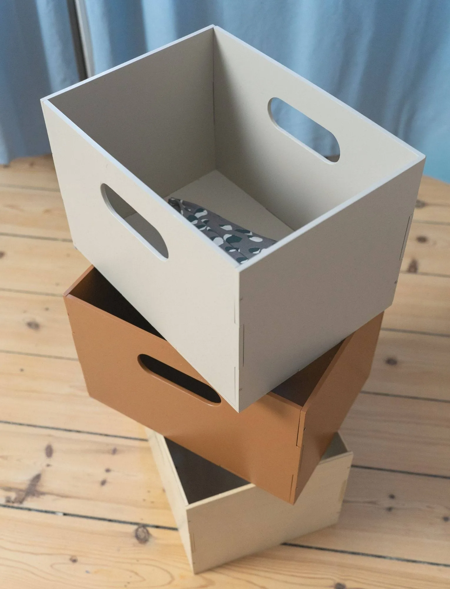 Contenitore Kiddo Box , Beige Nofred