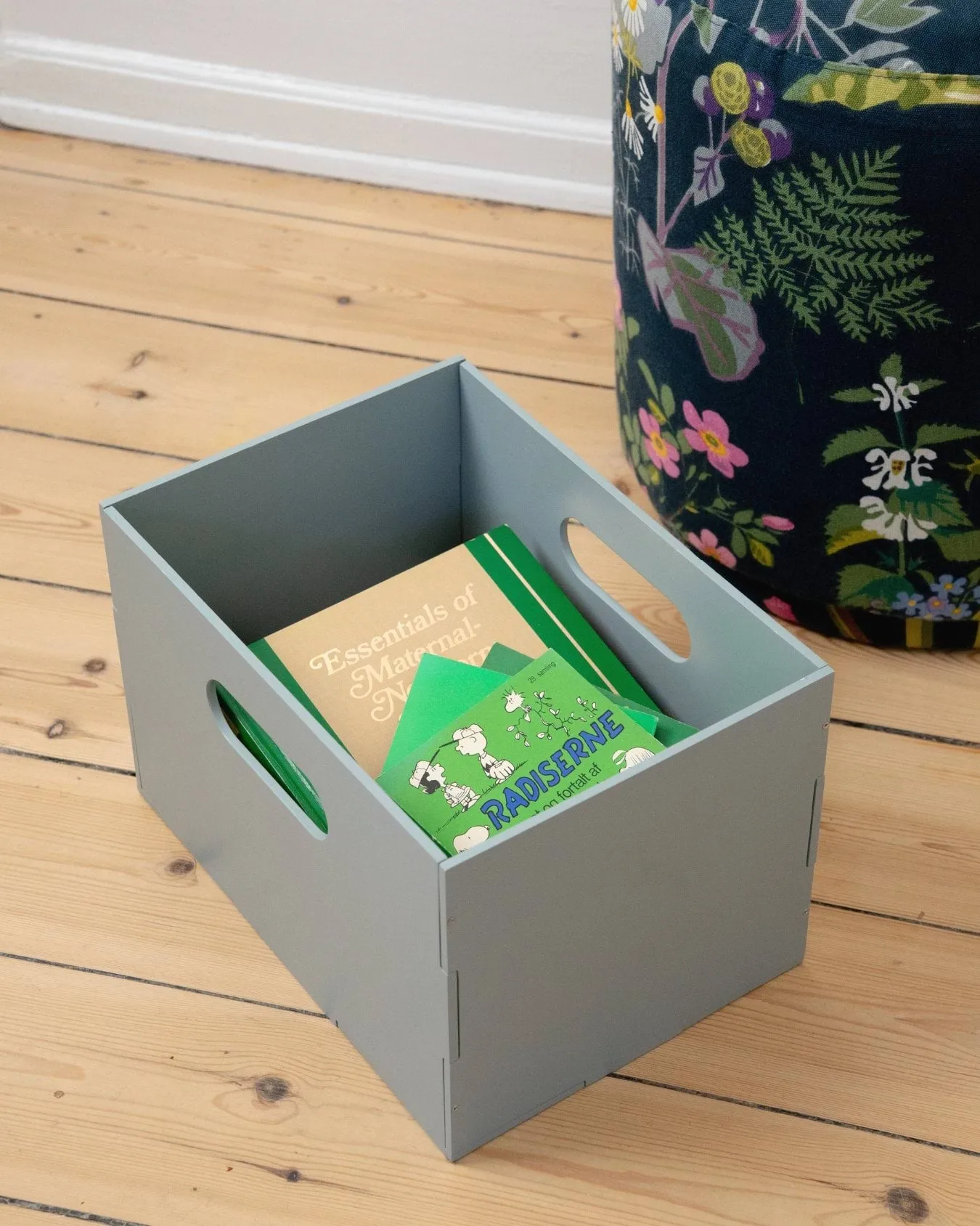 Contenitore Kiddo Box , Verde oliva Nofred