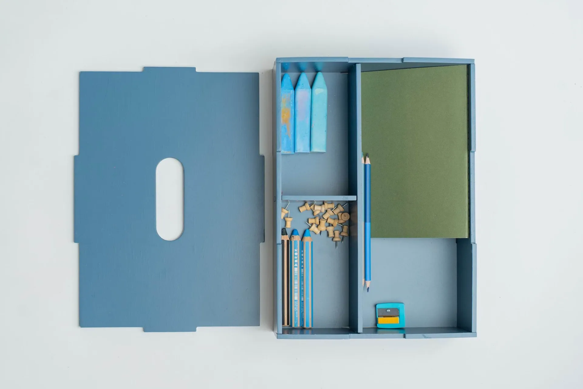 Contenitore Kiddo Tool Box, Blu Nofred