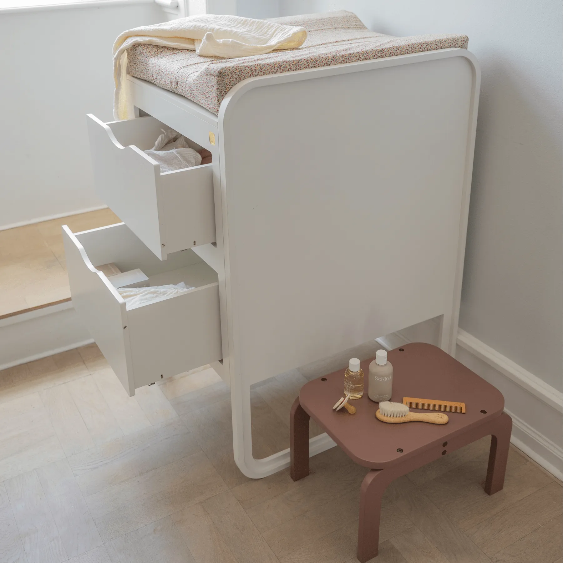 Fasciatoio Form 65,4x56x95 cm, Bianco Nofred