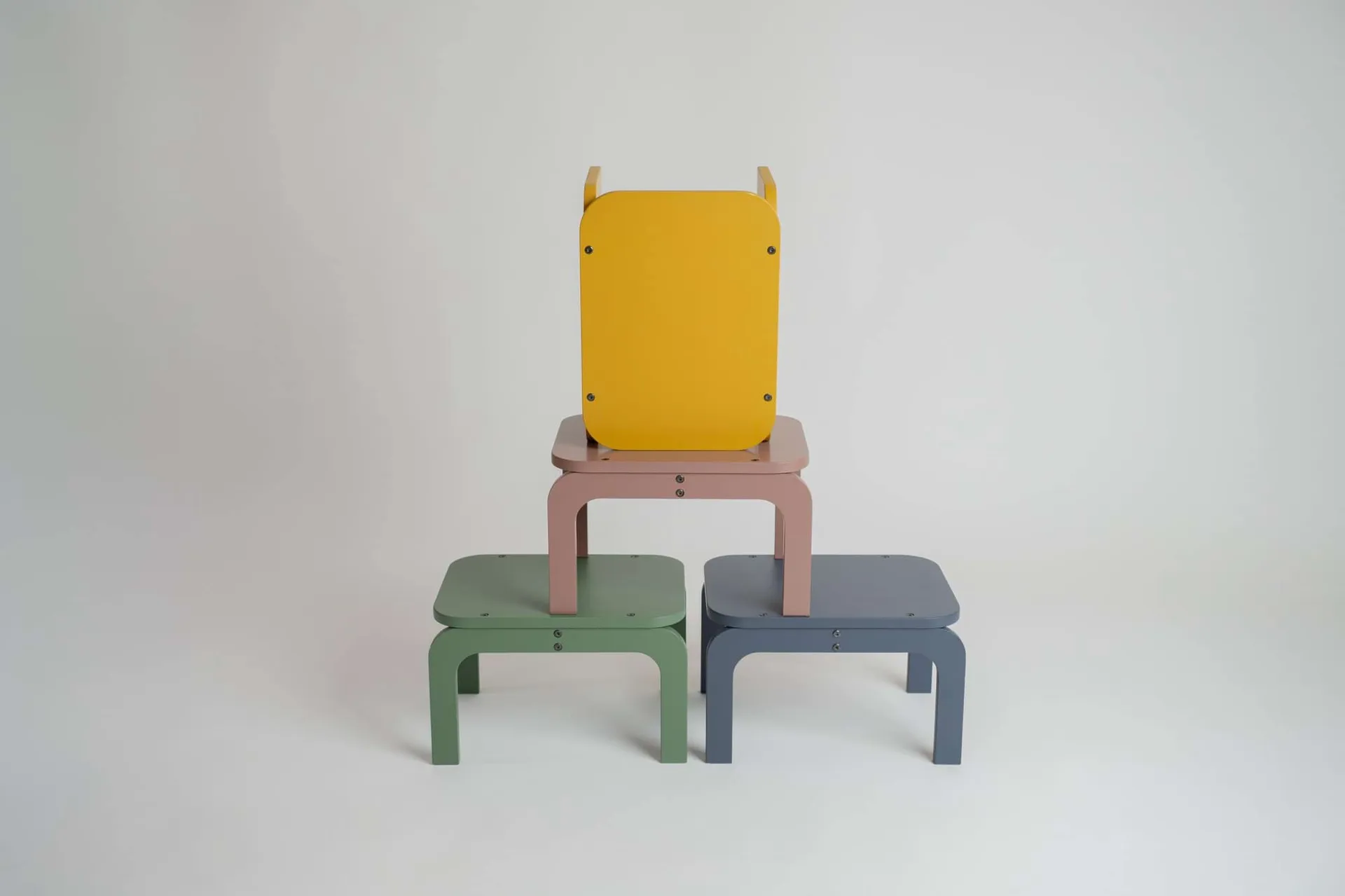 Kiddo Step Seat sgabello, Curry Nofred