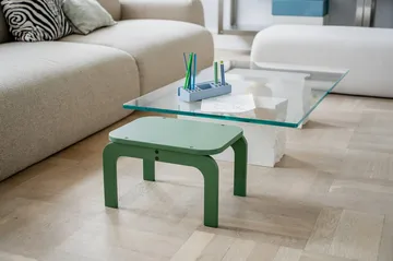 Kiddo Step Seat sgabello - Verde - Nofred
