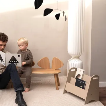 Libreria per bambini Book Holder - Beige - Nofred