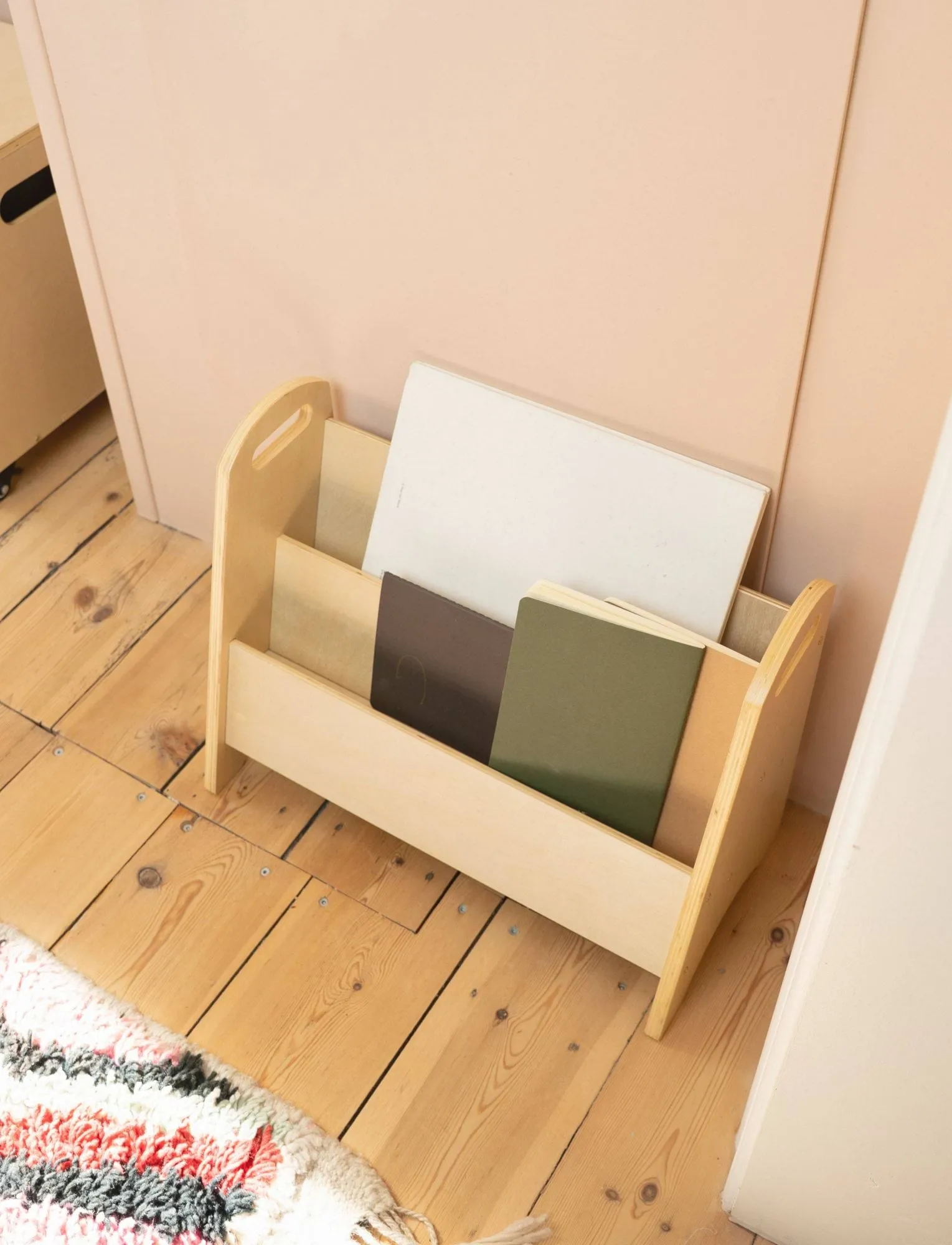 Libreria per bambini Book Holder, Betulla Nofred