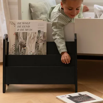 Libreria per bambini Book Holder - Nero - Nofred