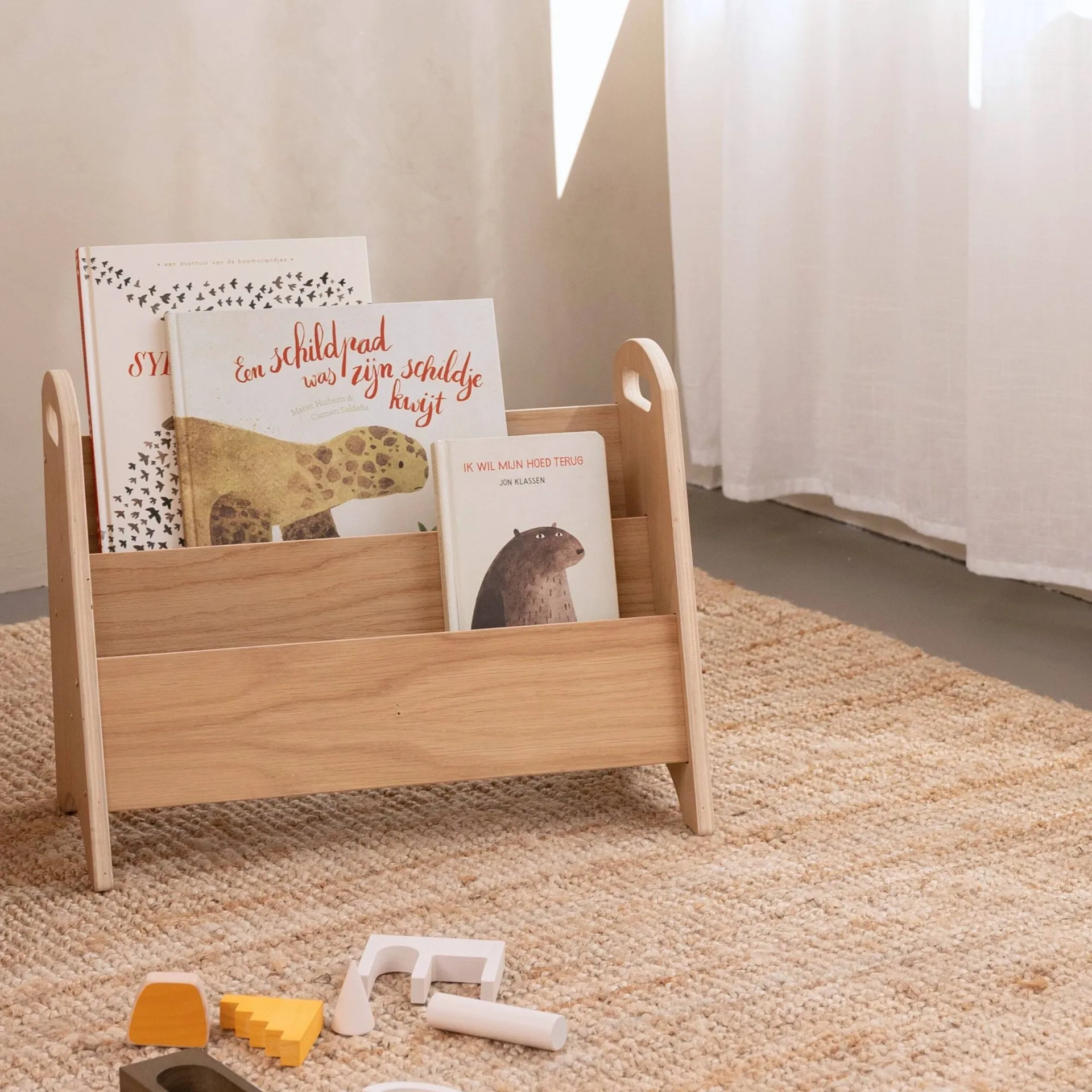 Libreria per bambini Book Holder, Rovere Nofred