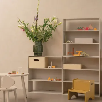 Mensola per bambini Kiddo Shelving - Beige - Nofred