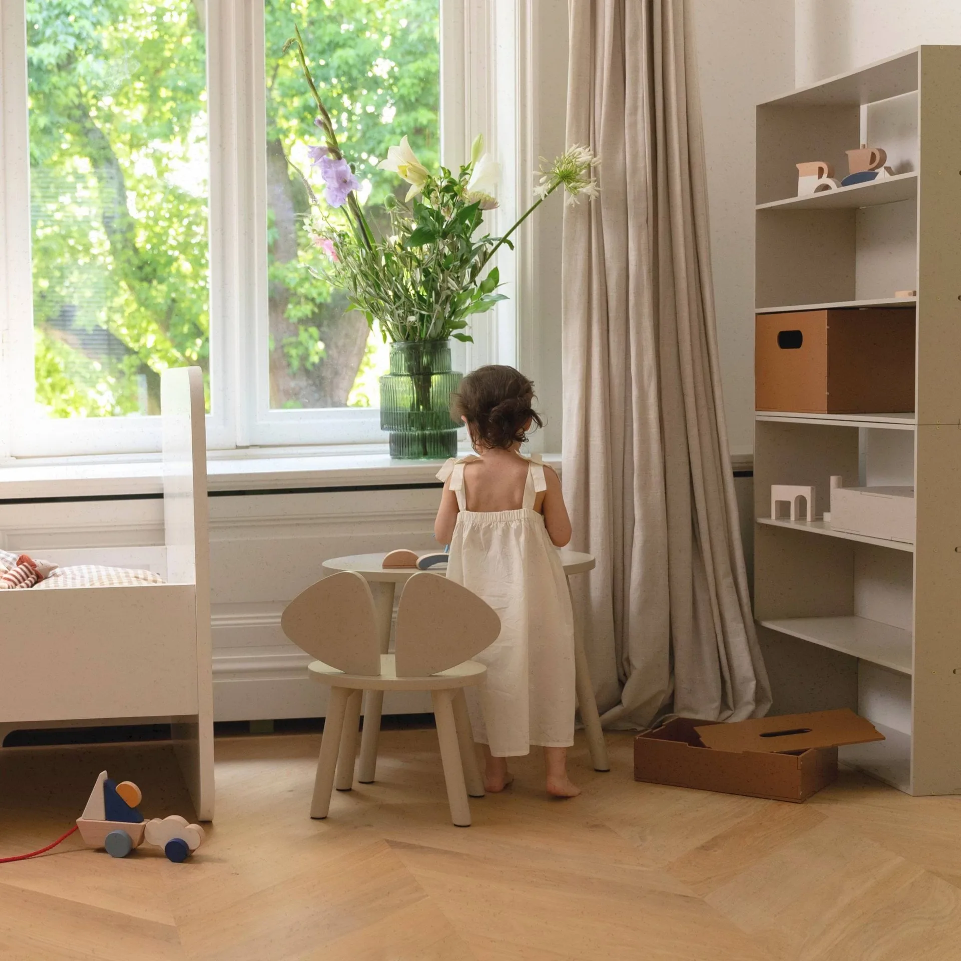 Mensola per bambini Kiddo Shelving, Beige Nofred