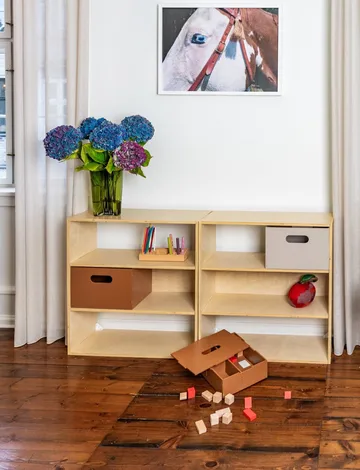 Mensola per bambini Kiddo Shelving - Betulla - Nofred