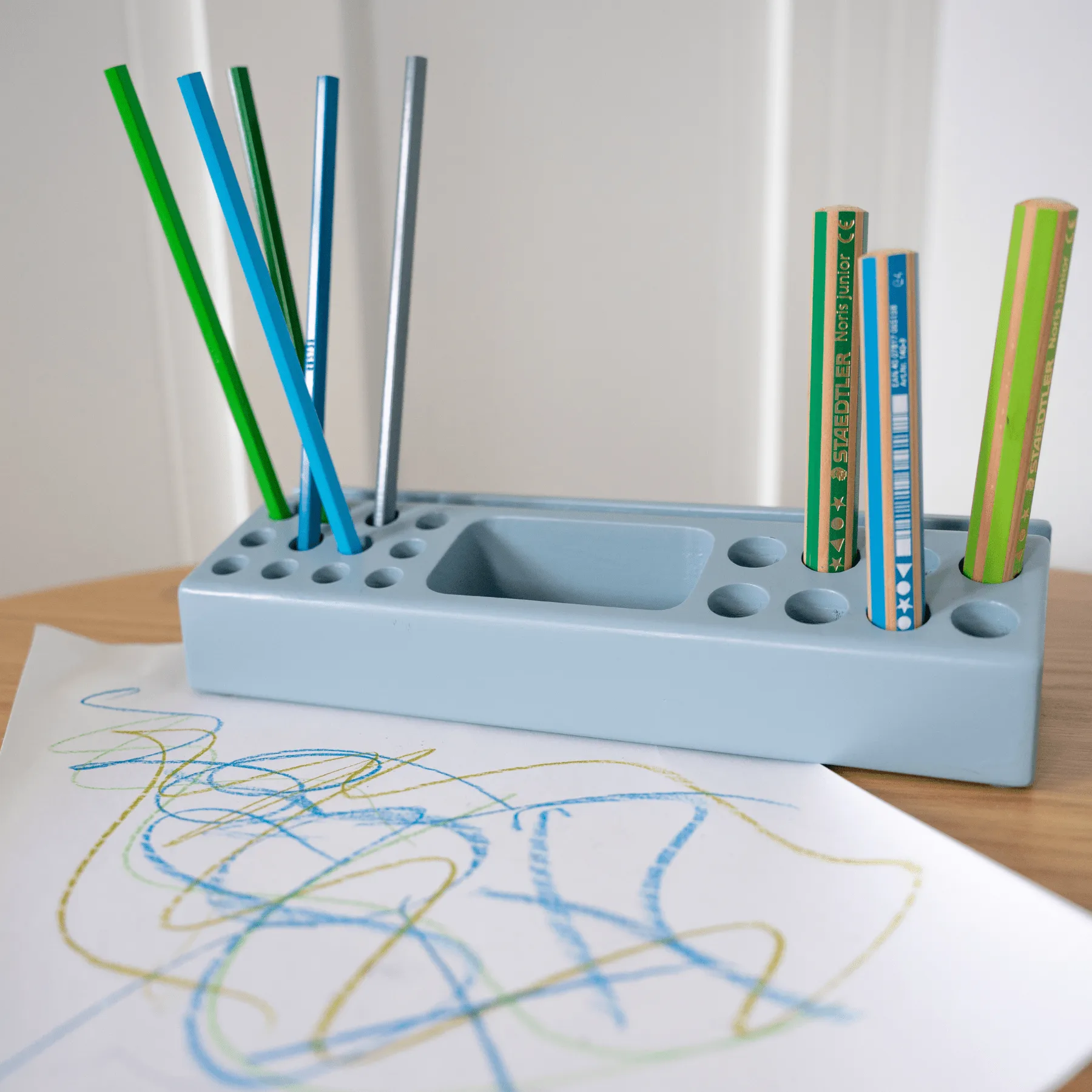 Portapenne Penholder, Blu Nofred