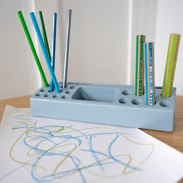 Portapenne Penholder - Blu - Nofred