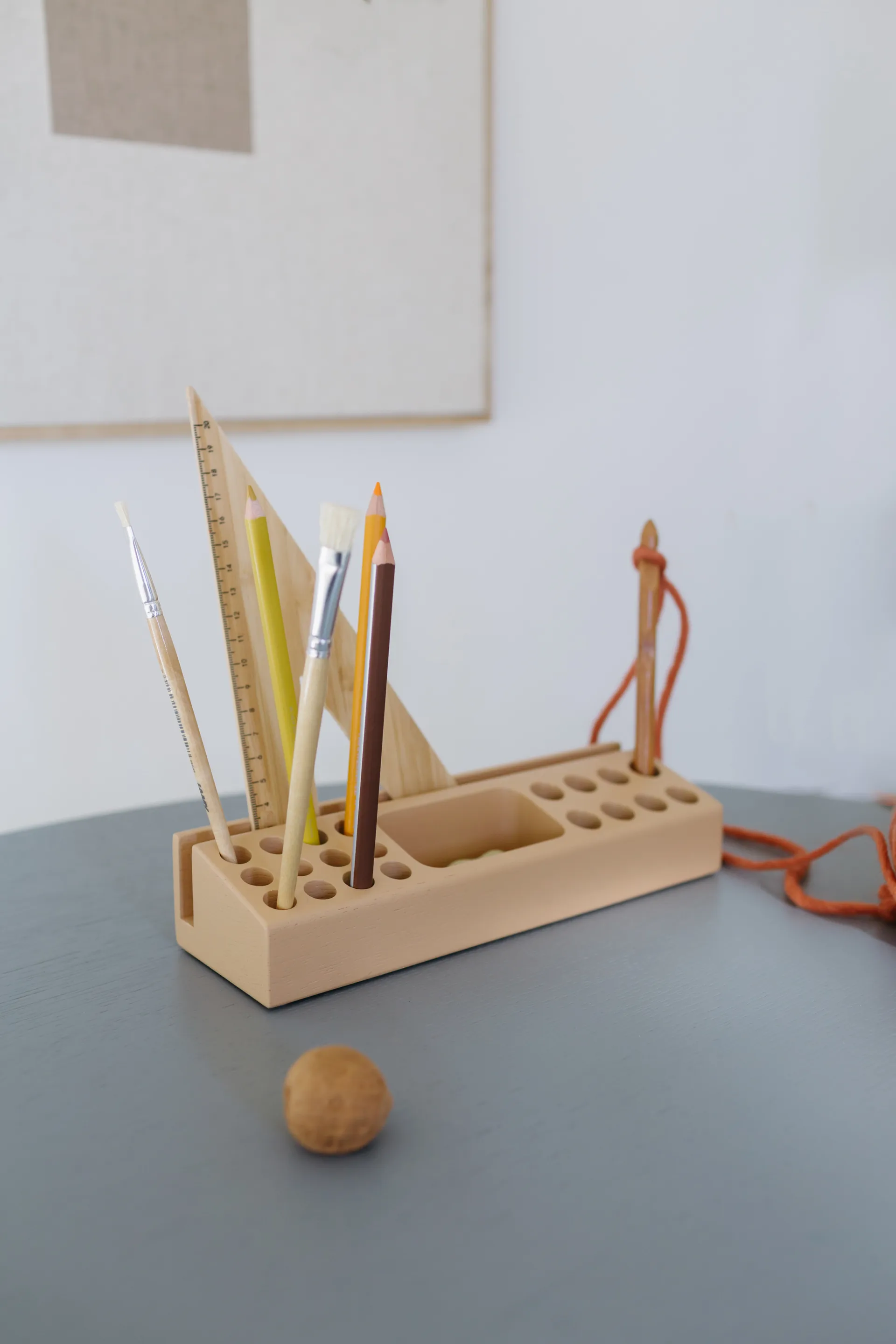 Portapenne Penholder, Sabbia Nofred