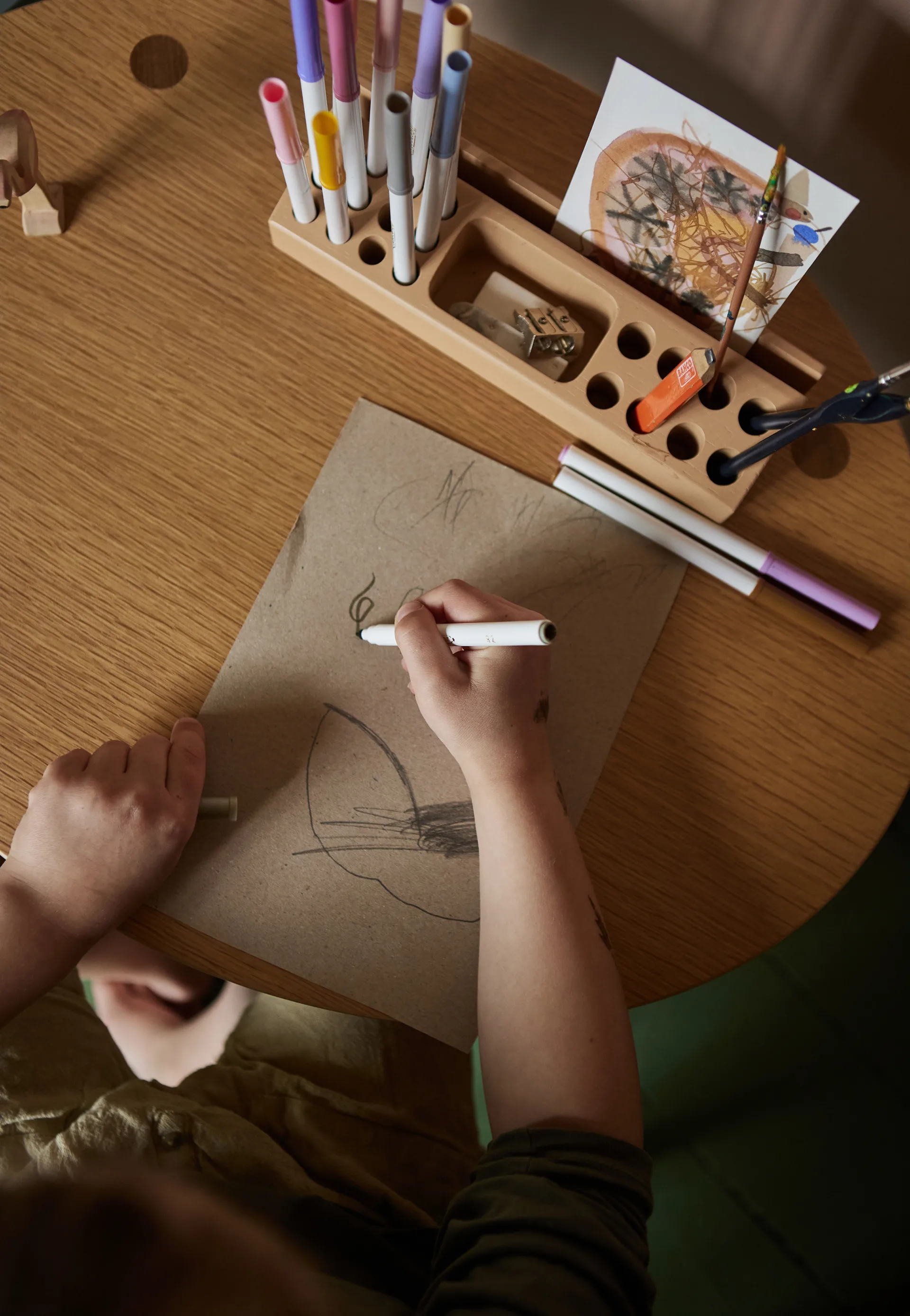 Portapenne Penholder, Sabbia Nofred