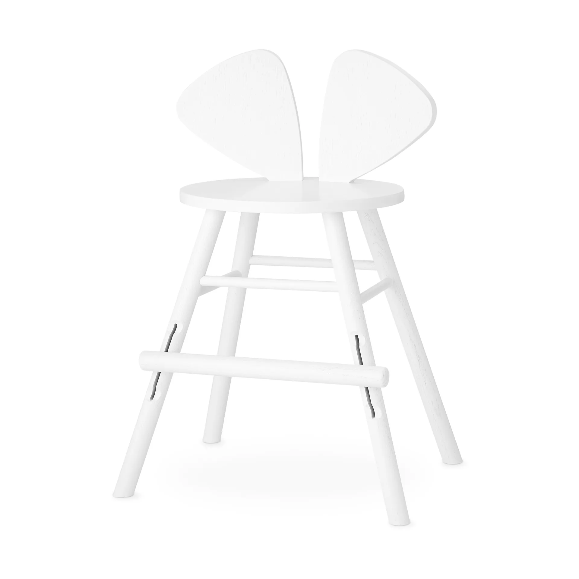 Sedia Mouse Chair Junior, Bianco Nofred