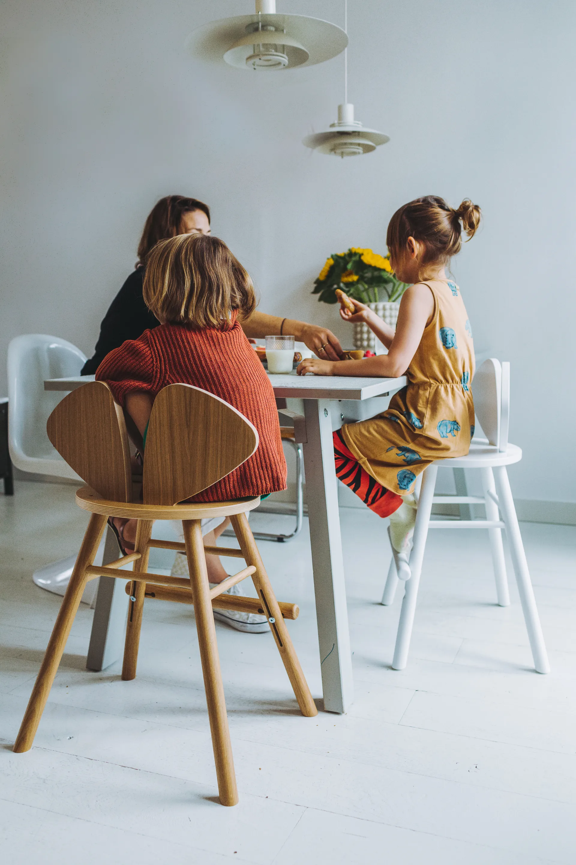 Sedia Mouse Chair Junior, Bianco Nofred