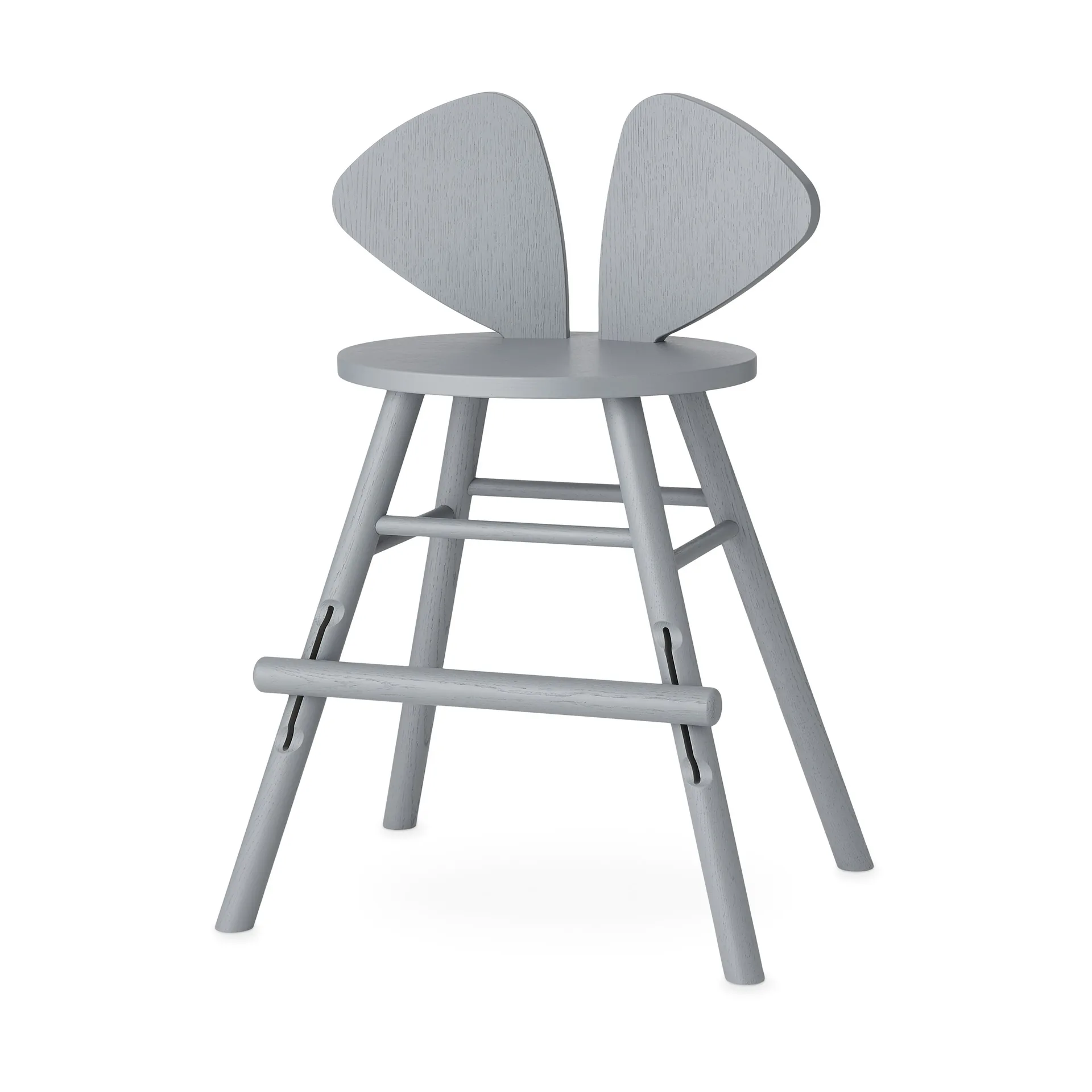 Sedia Mouse Chair Junior, Grigio Nofred