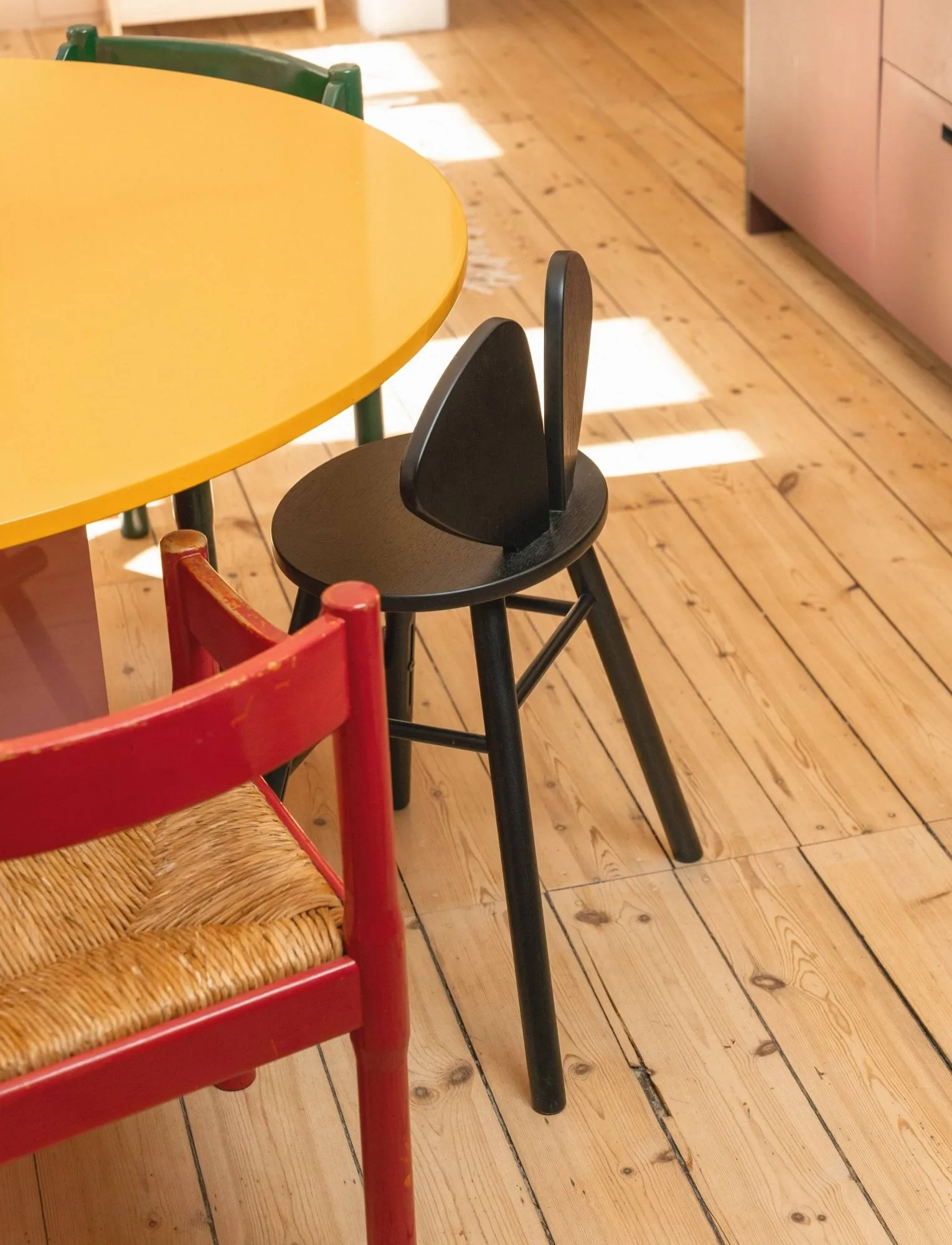 Sedia Mouse Chair Junior, Nero Nofred