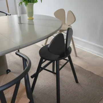 Sedia Mouse Chair Junior - Nero - Nofred