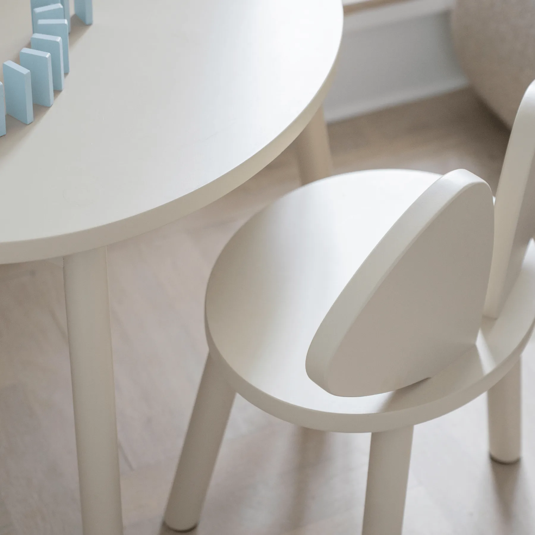 Sedia per bambini Mouse Chair, Beige Nofred