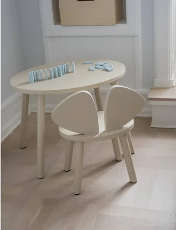 Sedia per bambini Mouse Chair - Beige - Nofred