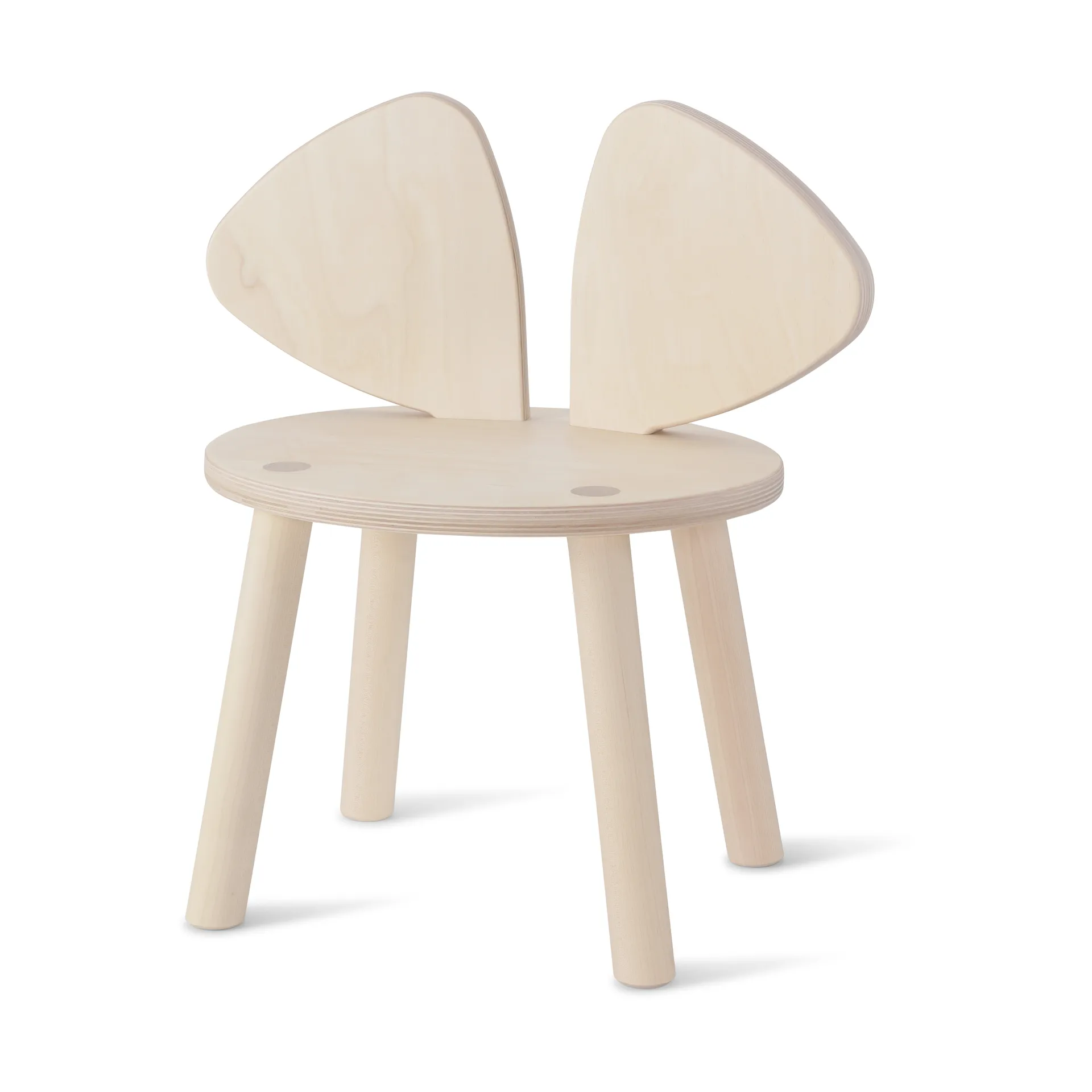 Sedia per bambini Mouse Chair, Faggio Nofred