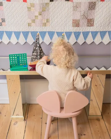 Sedia per bambini Mouse Chair - Rosa - Nofred
