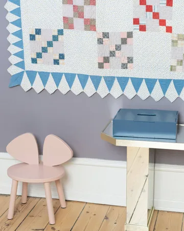 Sedia per bambini Mouse Chair - Rosa - Nofred