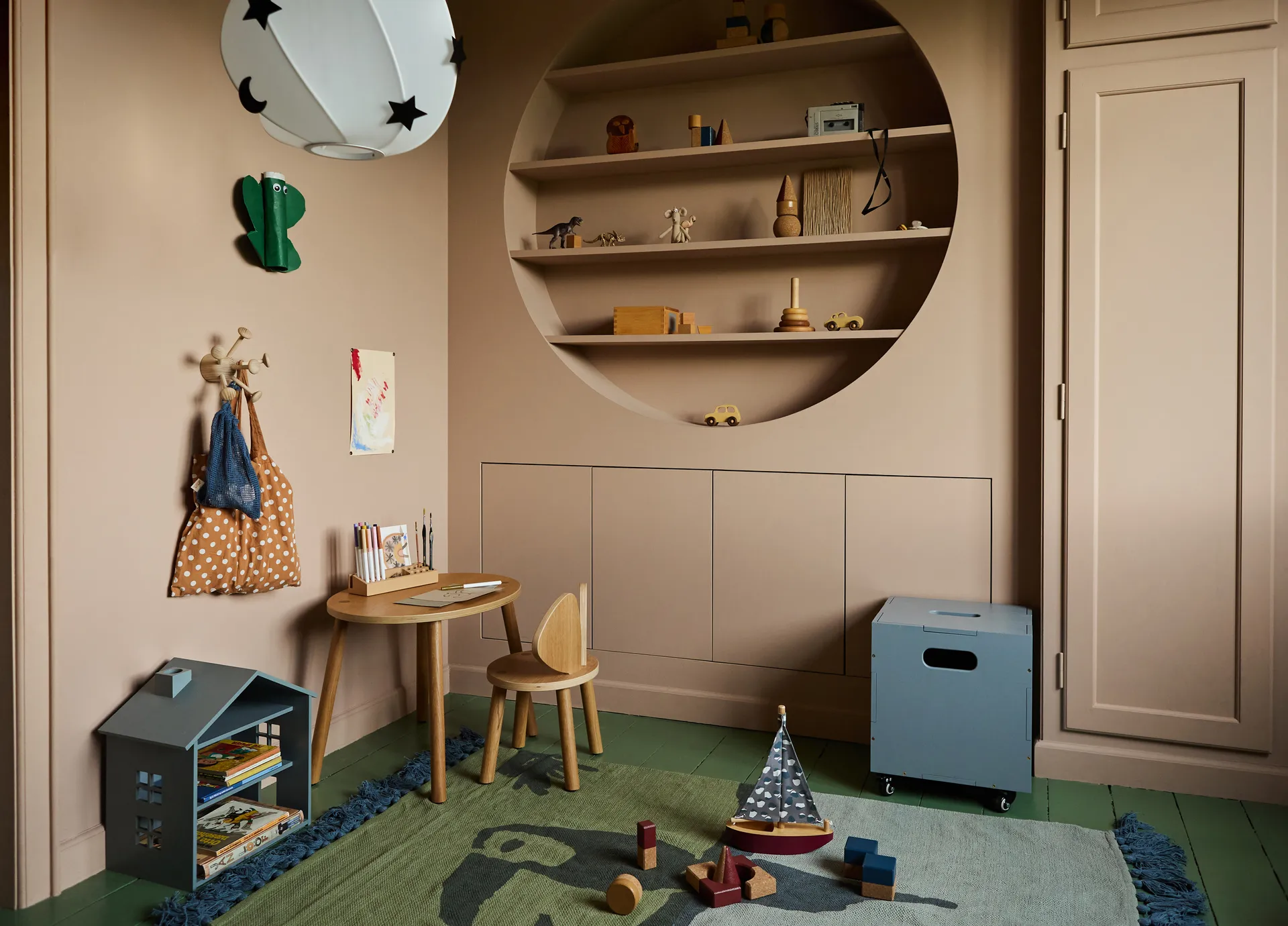 Sedia per bambini Mouse Chair, Rovere Nofred