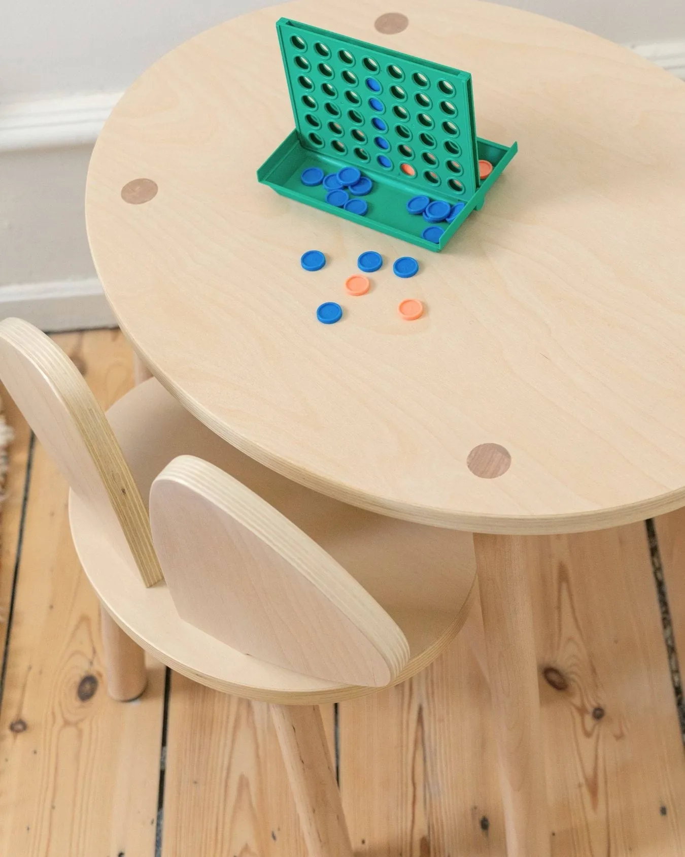 Sedia + tavolo per bambini Mouse , Faggio Nofred
