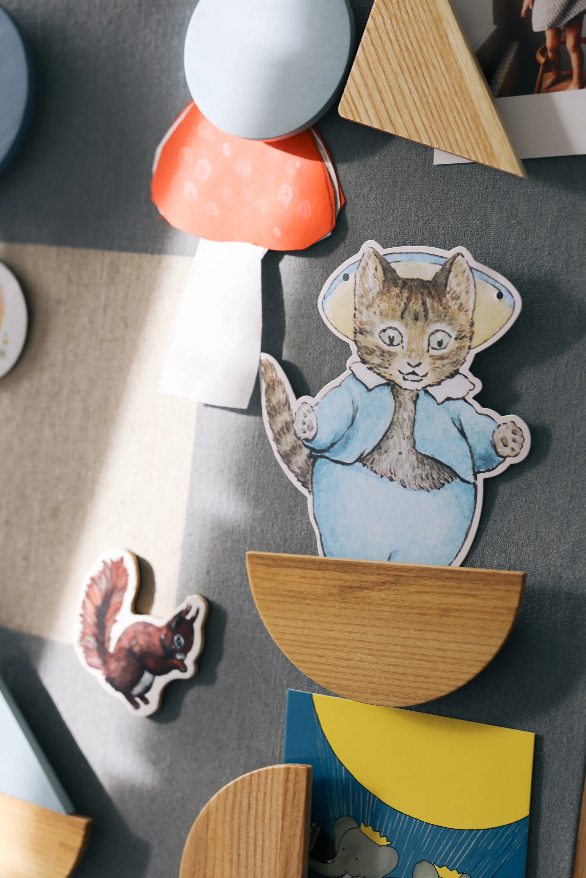 Set di magneti Pin Magnets 5 pezzi, Blu Nofred