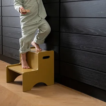 Sgabello per bambini Step Up - Curry - Nofred