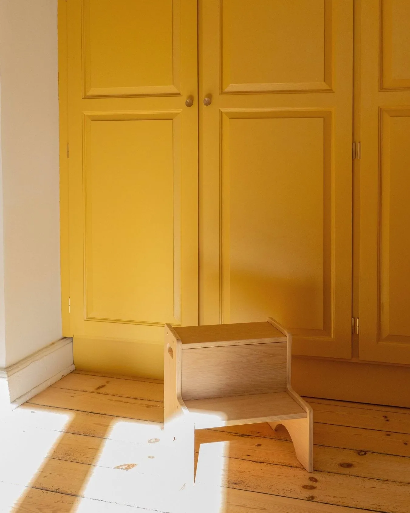 Sgabello per bambini Step Up, Rovere Nofred
