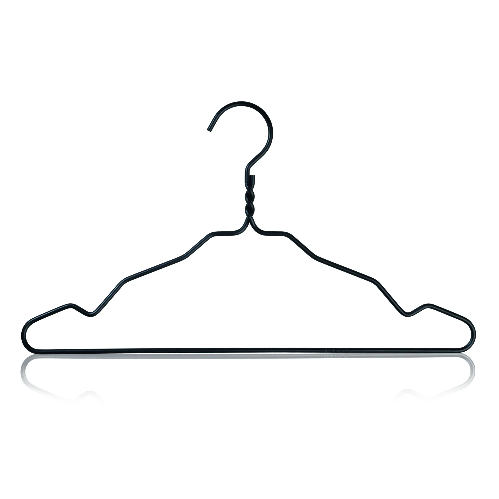 Appendiabiti in alluminio confezione da 5, nero Nomess Copenhagen