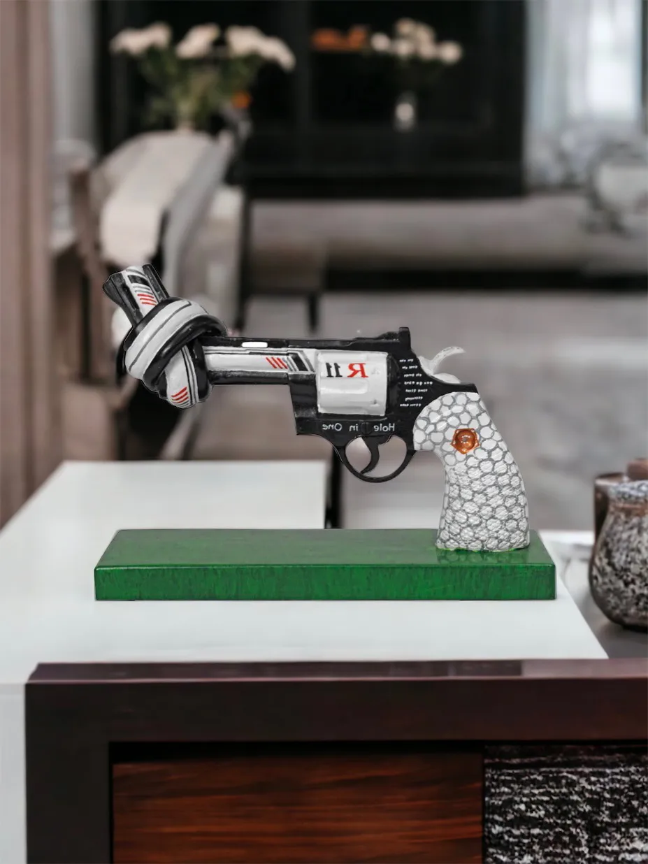 Decorazione Drive for Peace 19 cm, Multi Non Violence