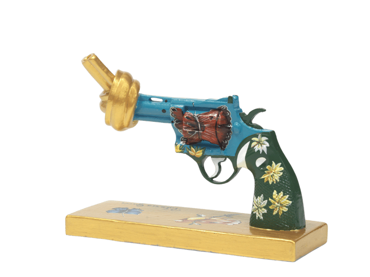 Decorazione P Gucci for Peace 30 cm, Multi Non Violence