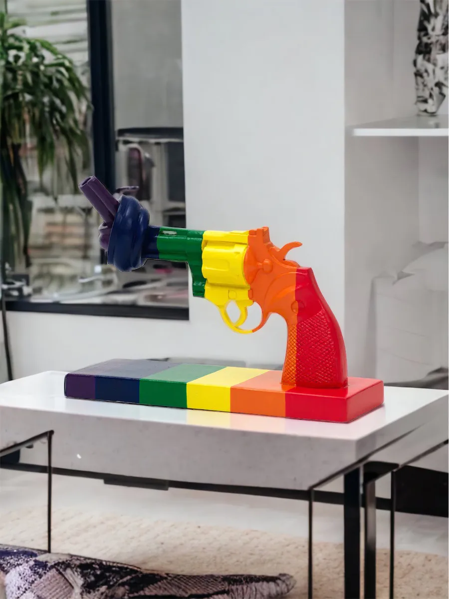 Decorazione Peace for All 19 cm, Multi Non Violence