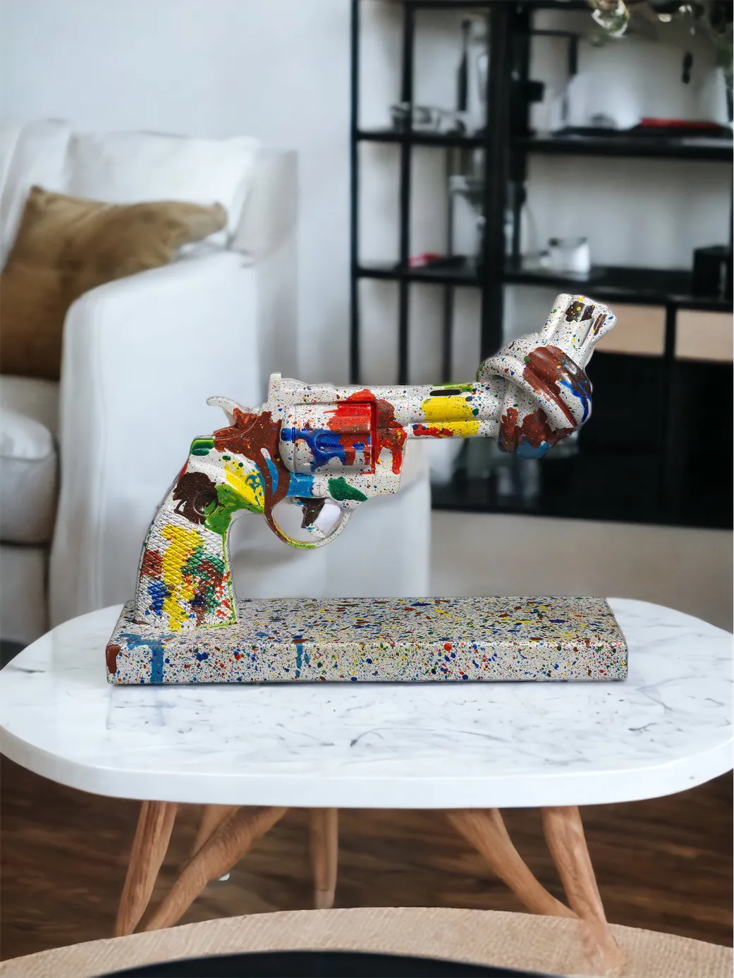 Decorazione Tennis for Peace 19 cm, Multi Non Violence