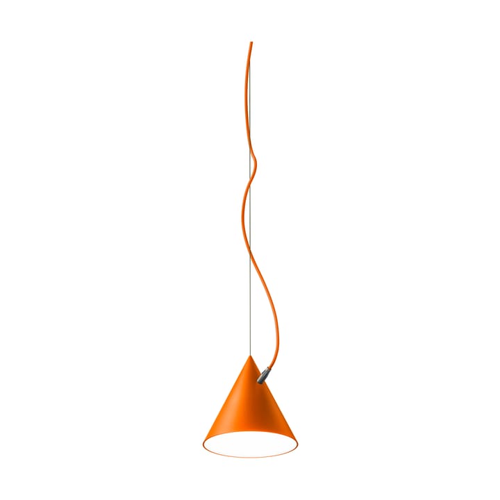 Lampada a sospensione Castor 20 cm - Arancione-arancione-argento - Noon