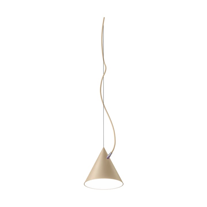 Lampada a sospensione Castor 20 cm - Beige-beige chiaro-argento - Noon