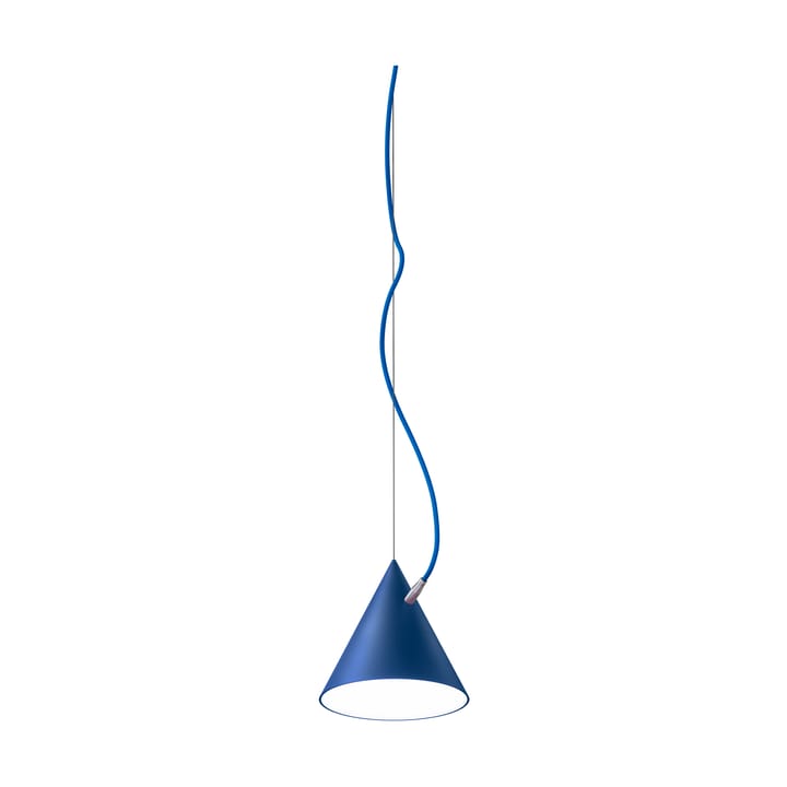 Lampada a sospensione Castor 20 cm - Blu-blu-argento - Noon