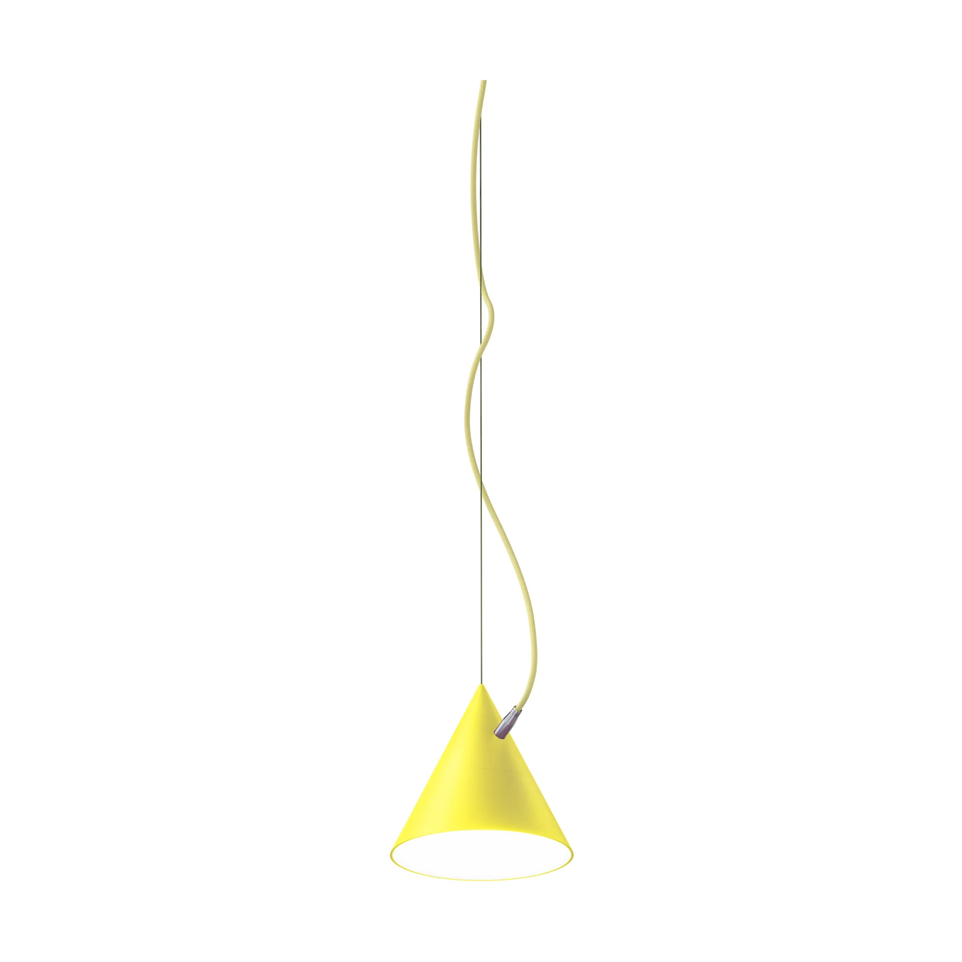 Lampada a sospensione Castor 20 cm, Giallo-giallo chiaro-argento Noon