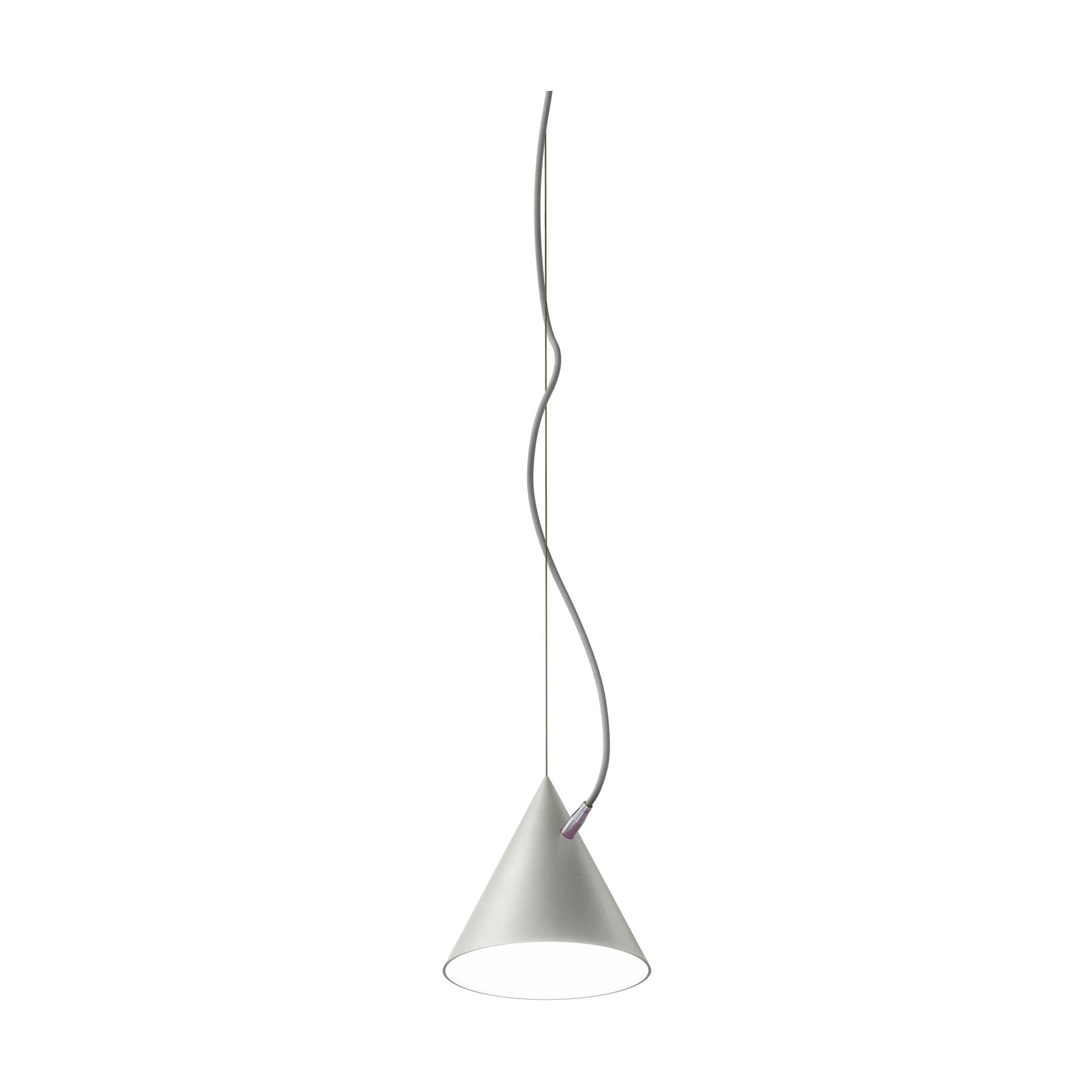 Lampada a sospensione Castor 20 cm, Grigio-grigio chiaro-argento Noon