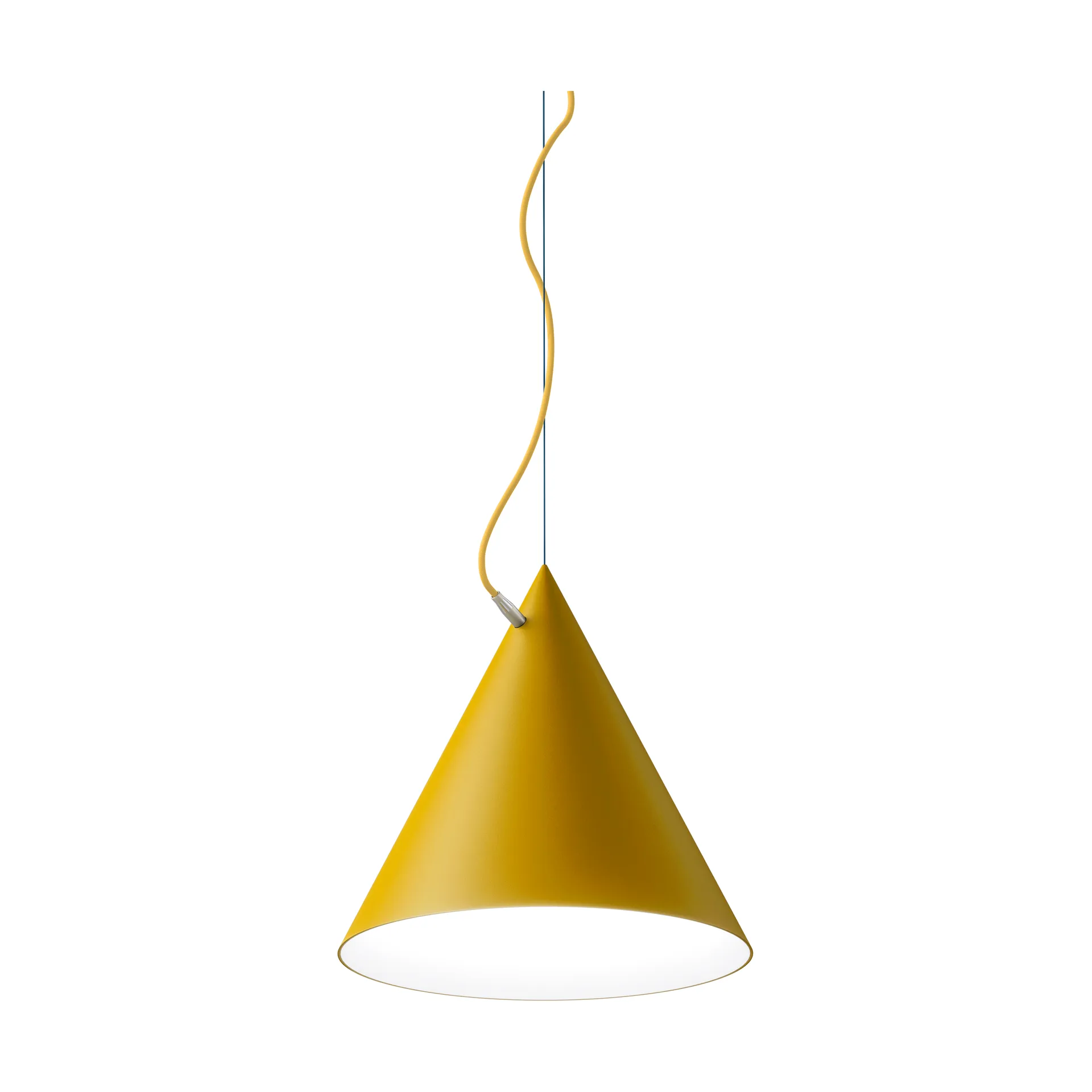 Lampada a sospensione Castor 40 cm, Giallo dorato-giallo zolfo-ottone Noon