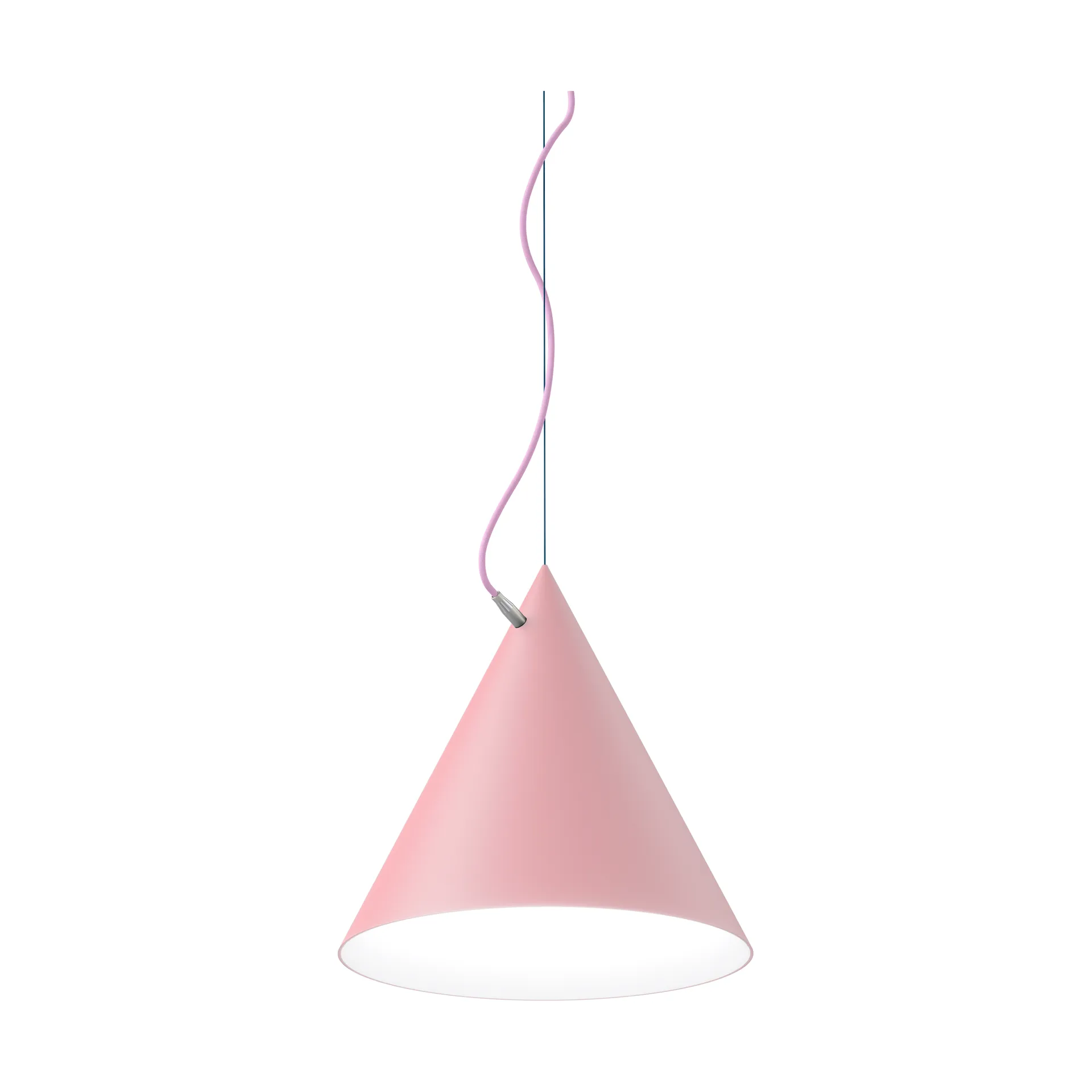 Lampada a sospensione Castor 40 cm, Rosa-rosa-argento Noon