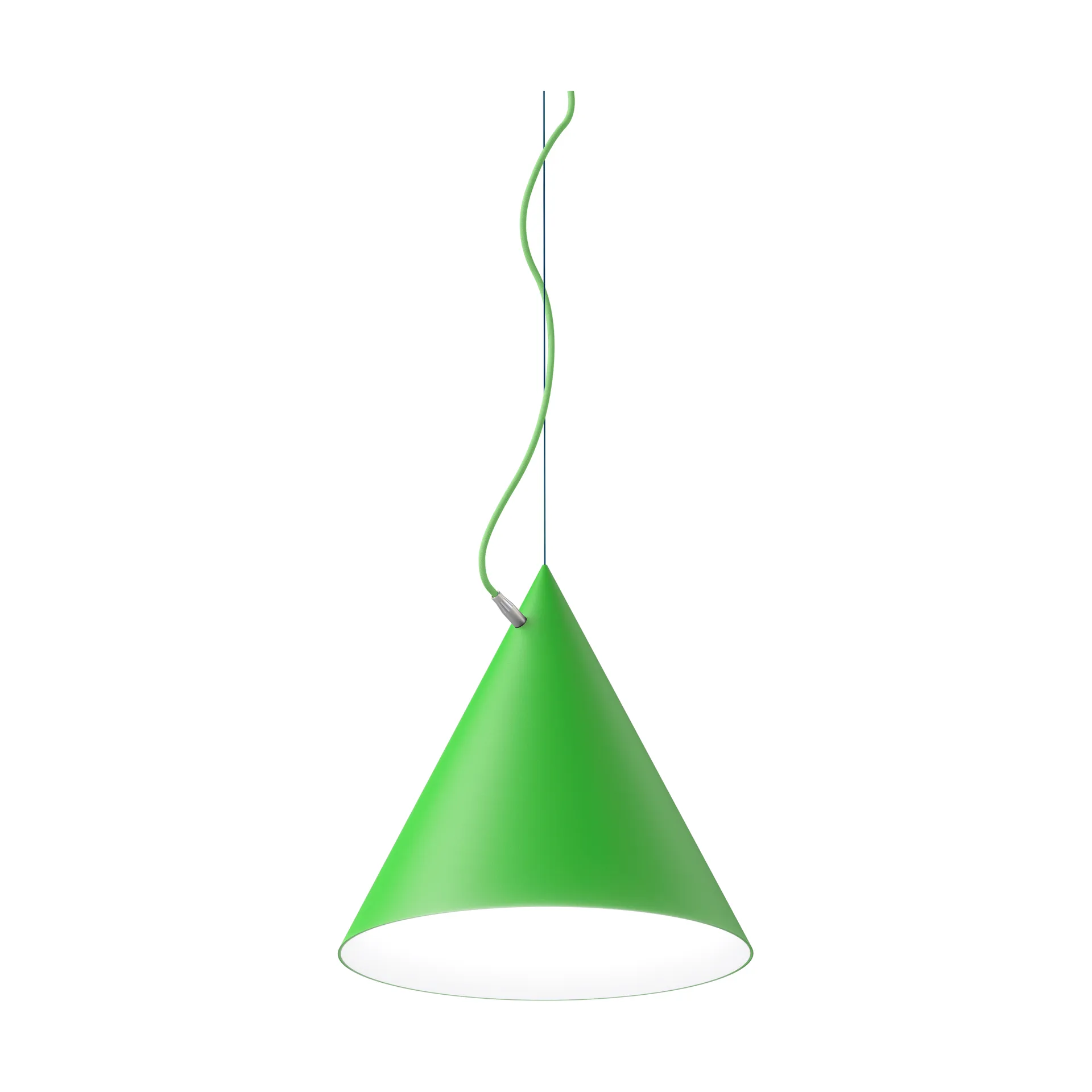 Lampada a sospensione Castor 40 cm, Verde chiaro-verde chiaro-argento Noon