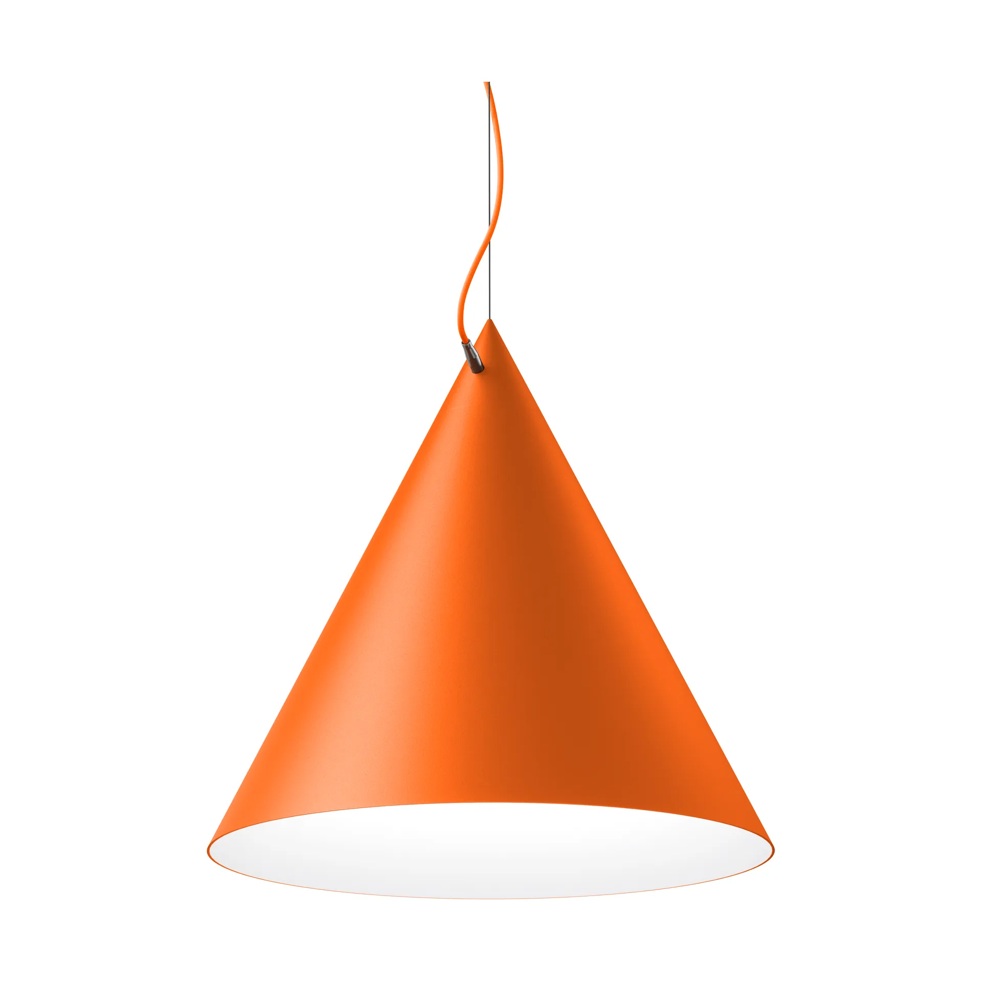 Lampada a sospensione Castor 60 cm, Arancione-arancione-argento Noon